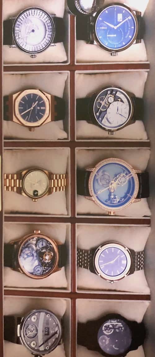 GG」に掲載された深見東州さんの時計コレクション | 深見東州(半田晴久 